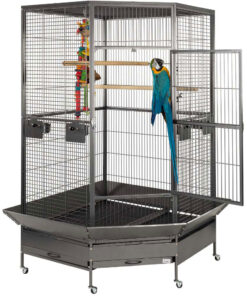 Raleigh Large Solid Top Corner Parrot Cage Liberta 2nd Edition